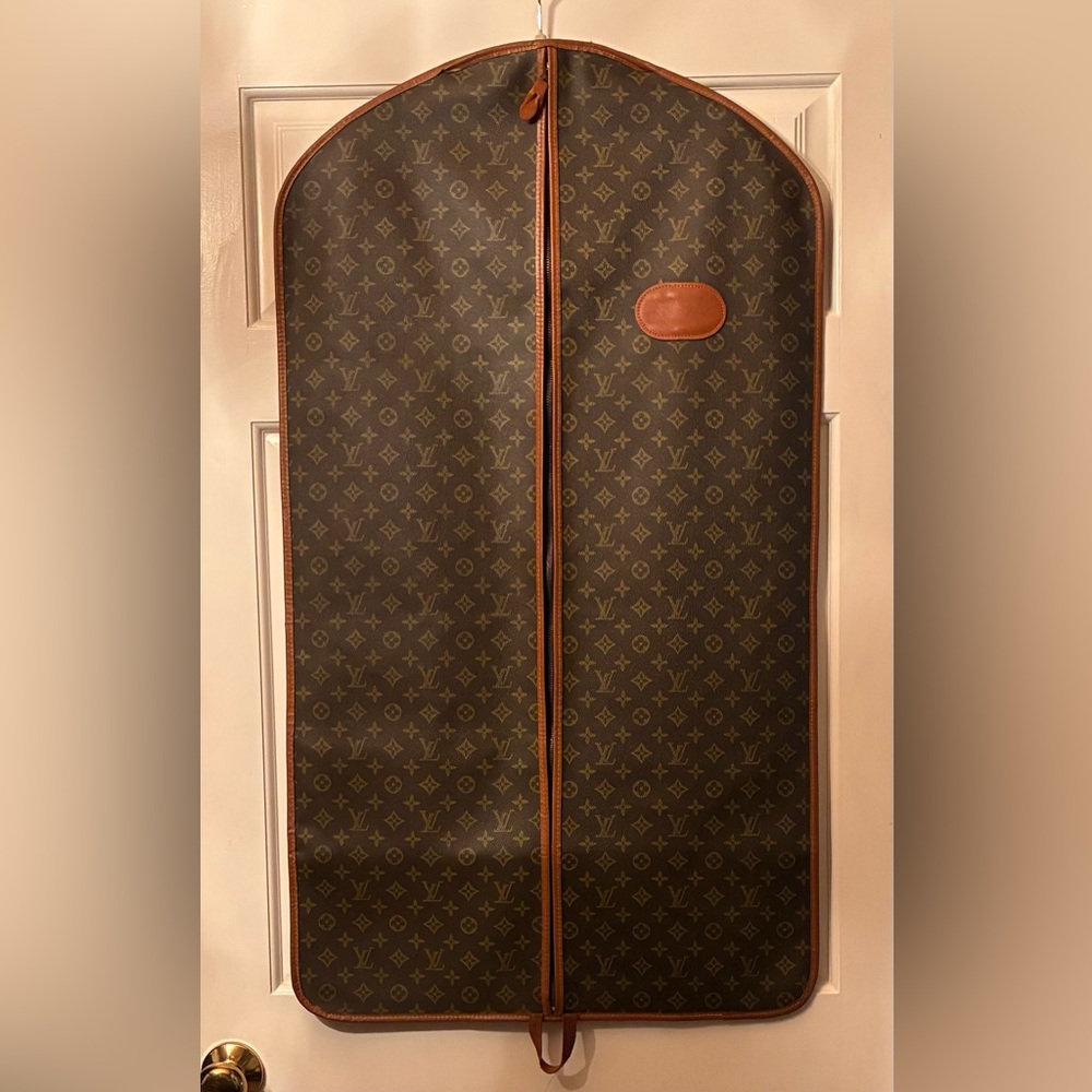 Rare Vintage Louis Vuitton Brown Monogram Travel Bag